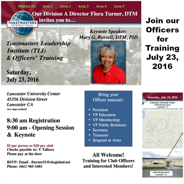 July 2016 TLI