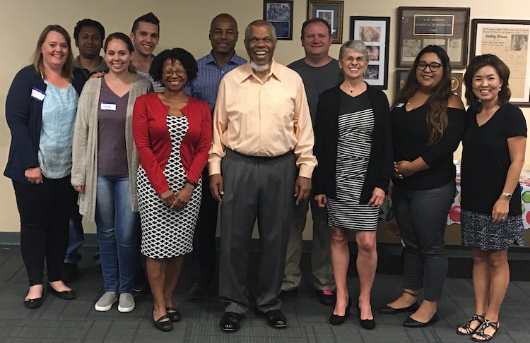 Dana LaMon with some TLI participants 