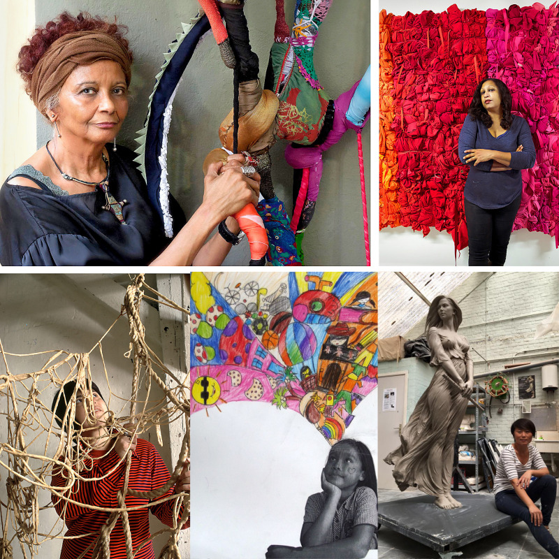 Women with their Art